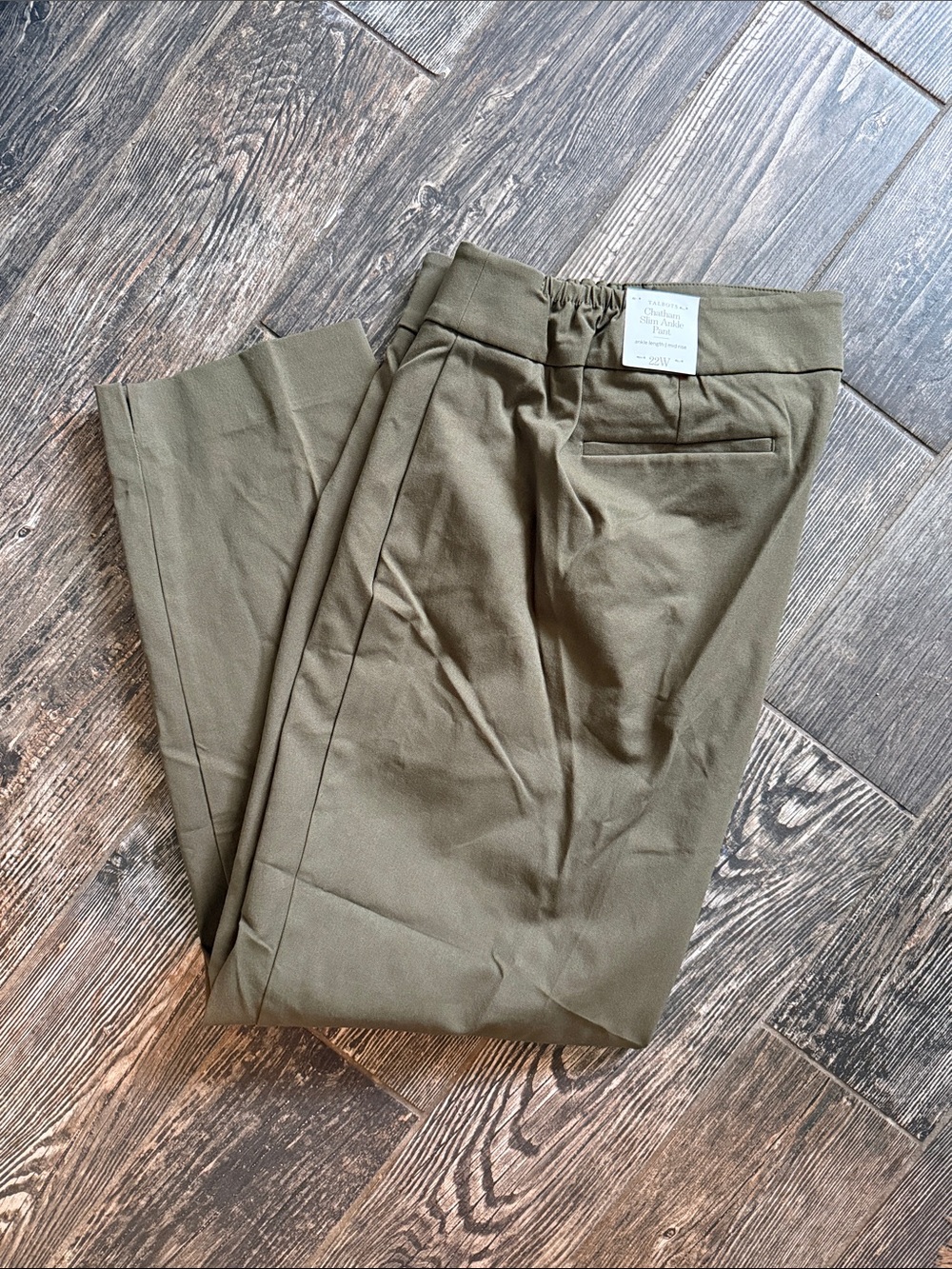 Talbots Chatham Slim Ankle Pant 22W